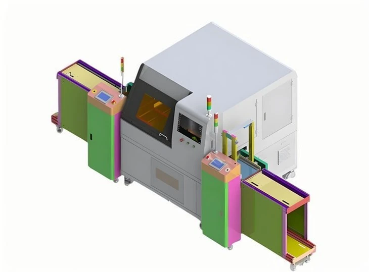 PCB QR Code Laser Marking Machine for SMT production line